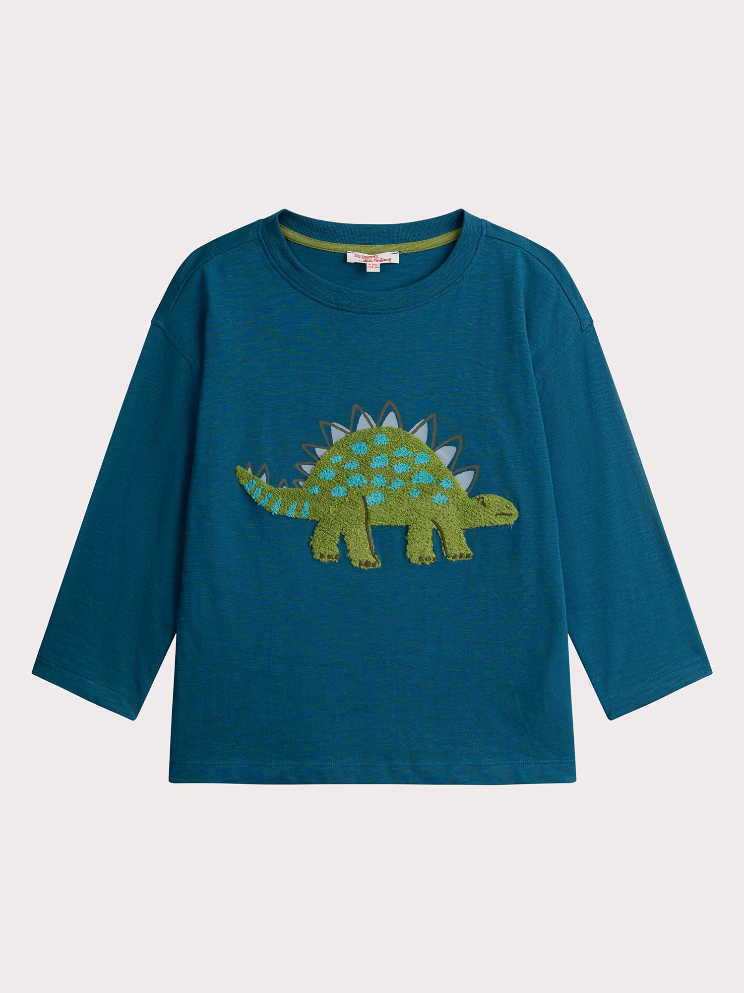 T-shirt Bleu Turquoise Foncé Animation Dino Pour Garçon - 6 ans - Du Pareil Au Même