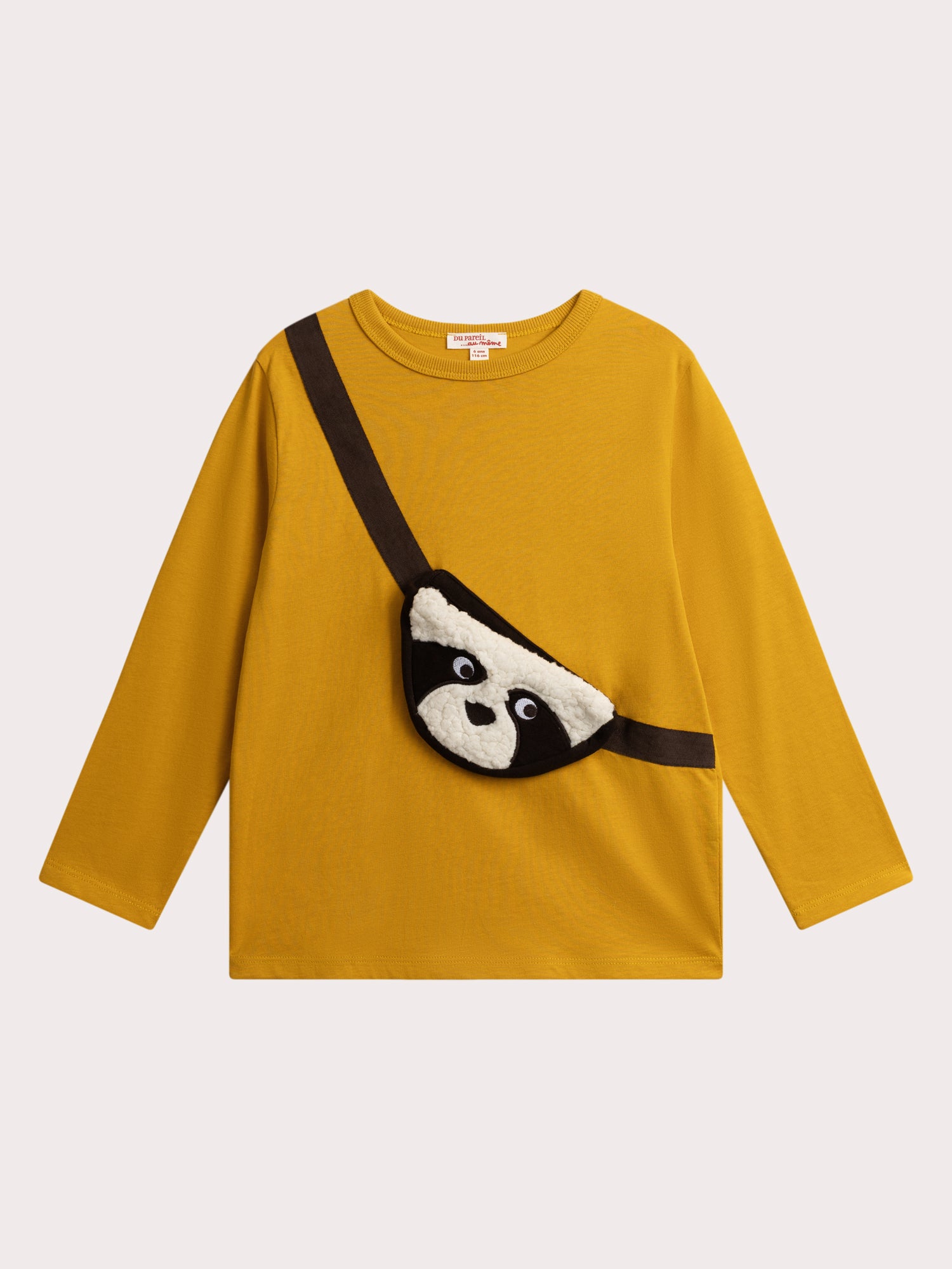 T-shirt Jaune Sac Banane Trompe L'œil Pour - Garçon - Du Pareil Au Même