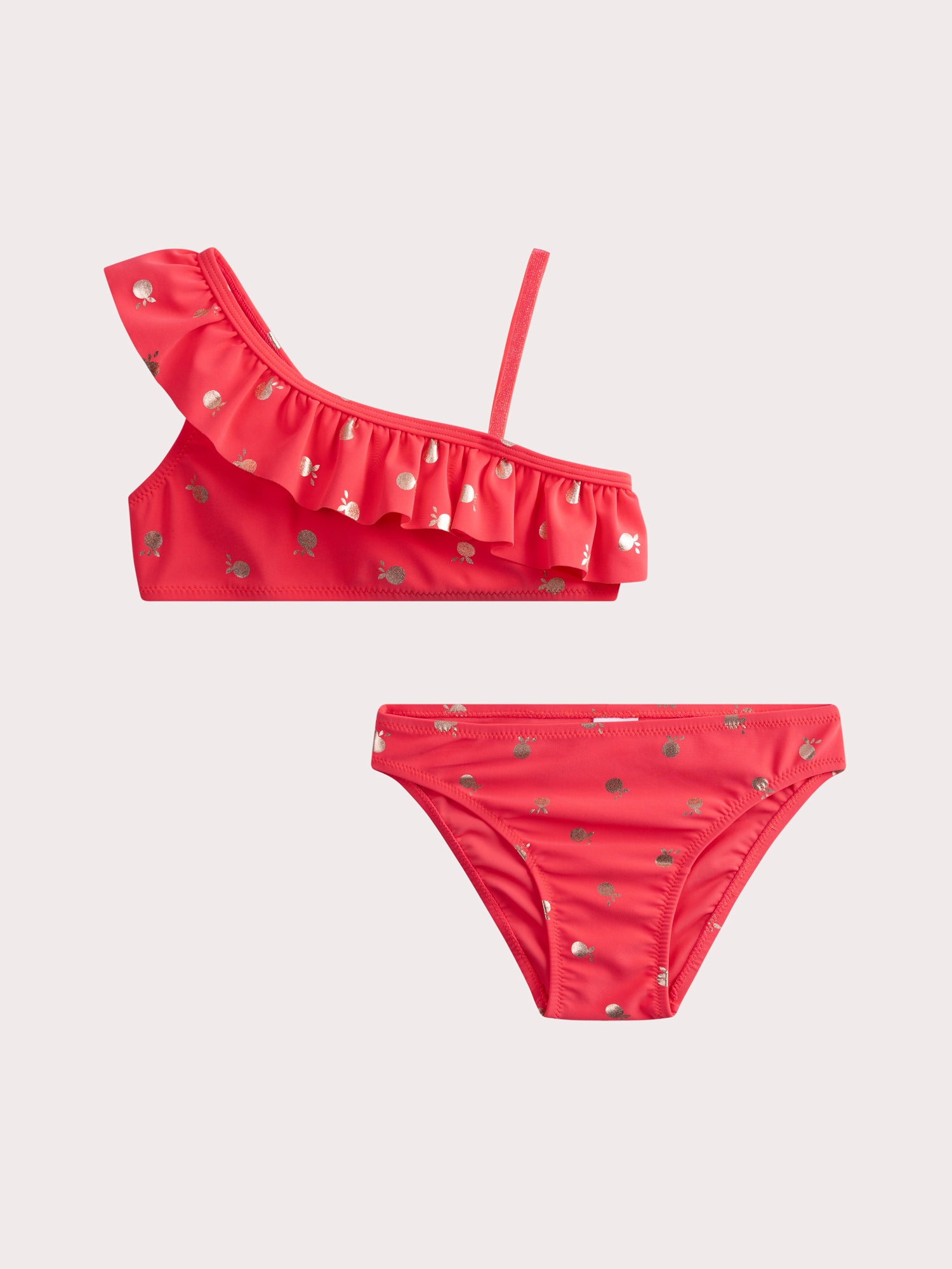 Maillot De Bain 2 Pieces Asymétrique Pour - Fille - Du Pareil Au Même