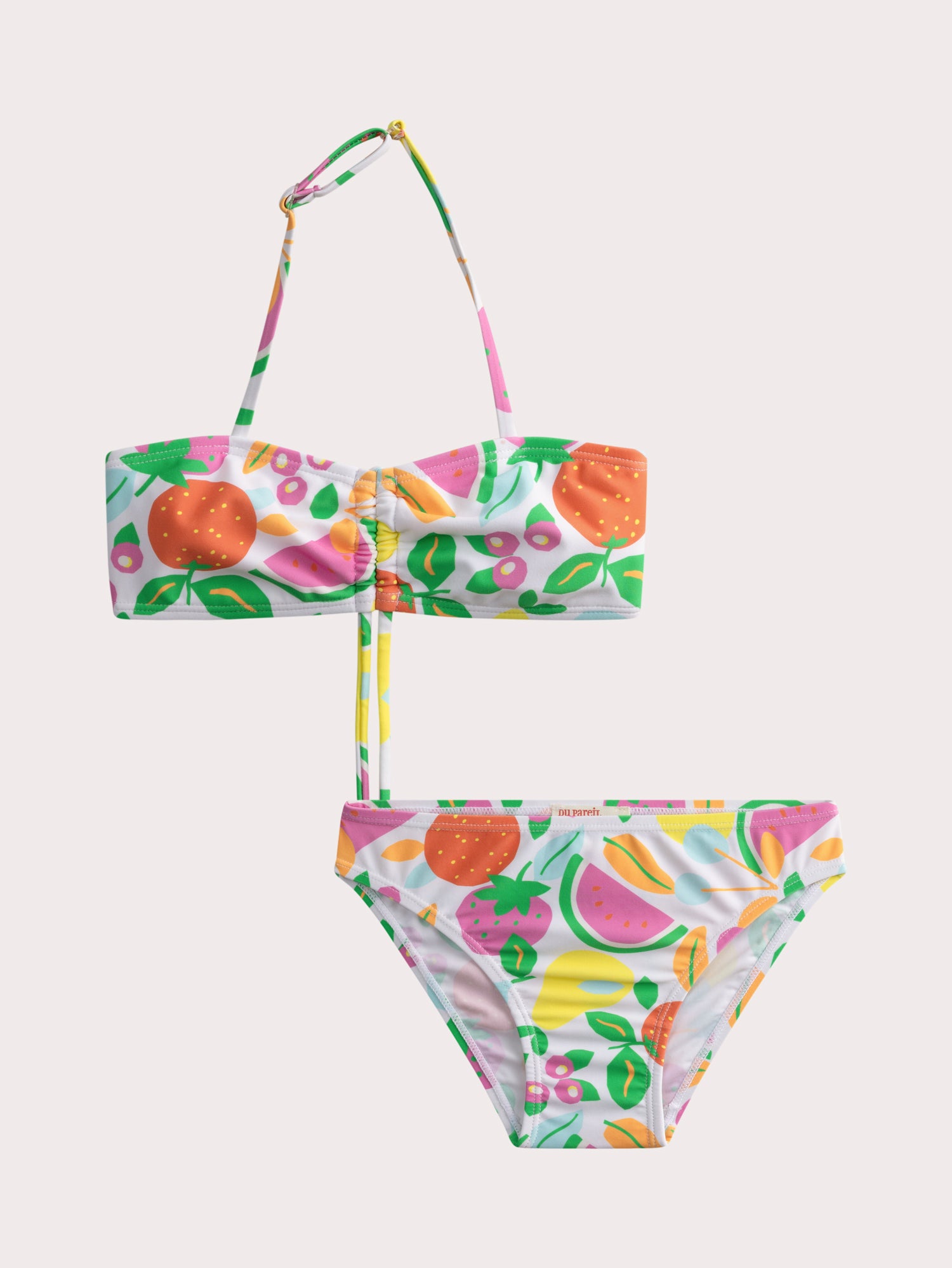 Maillot De Bain 2 Pieces Imprimé Fruits Pour - Fille - Du Pareil Au Même