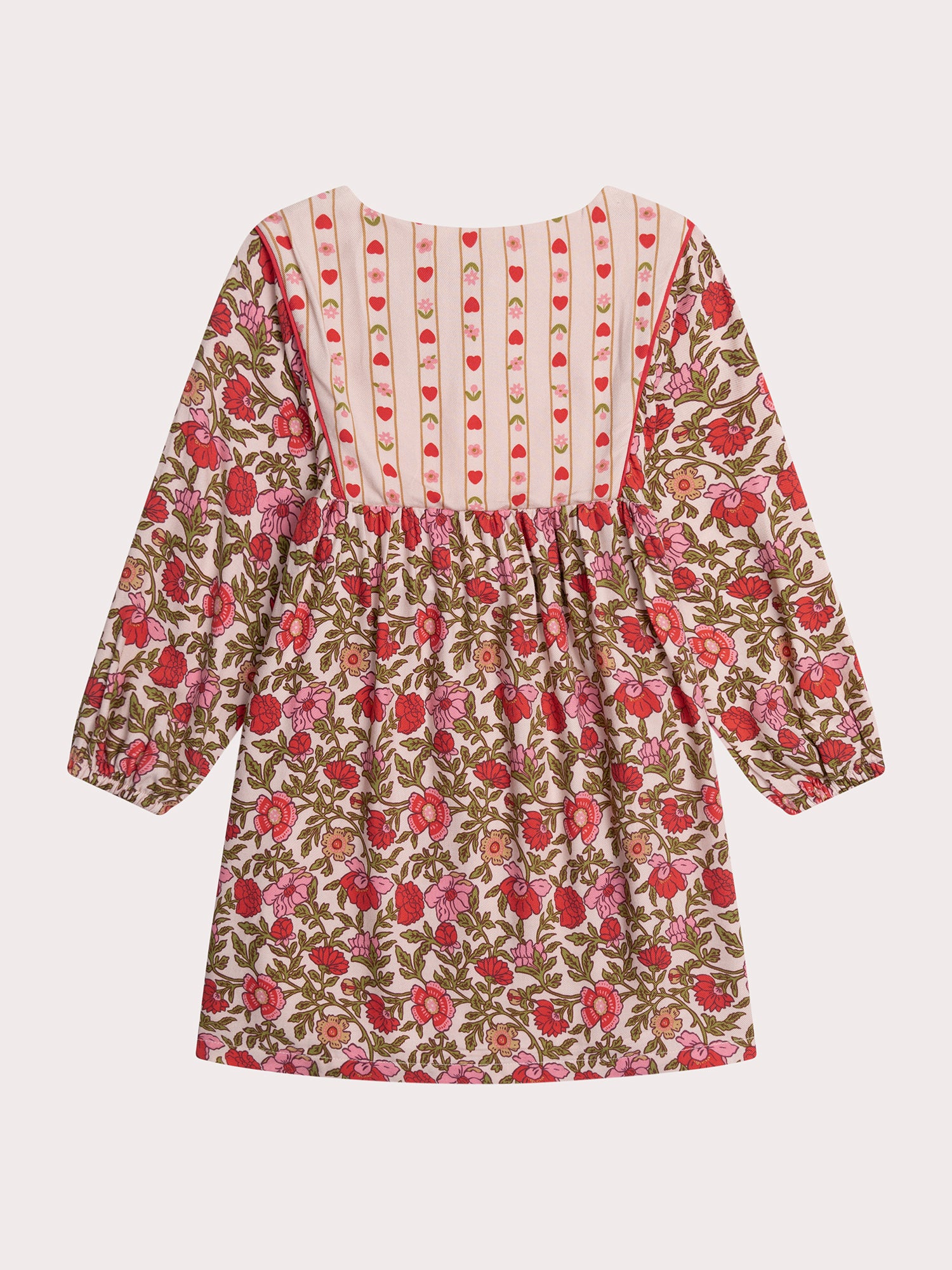 Robe Bohème Manches Longues Bi-imprimé - 3 ans - Fille - Du Pareil Au Même