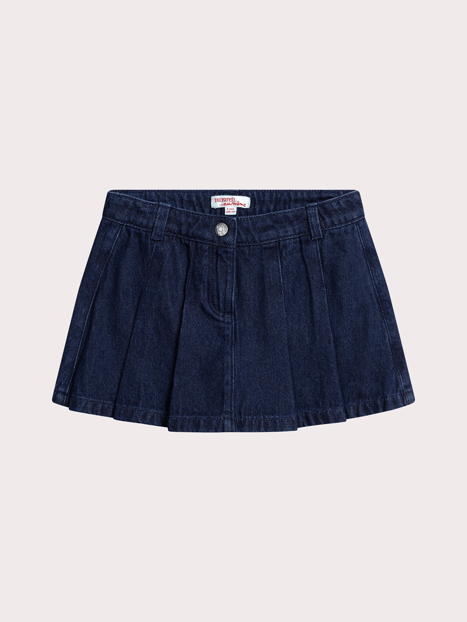 Jupe Short À Plis Plats - Fille - Du Pareil Au Même