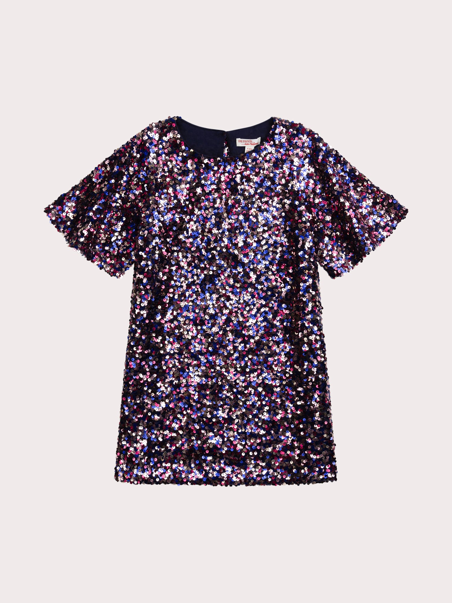 Robe Festive À Sequins Multicolores - 5 ans - Fille - Du Pareil Au Même