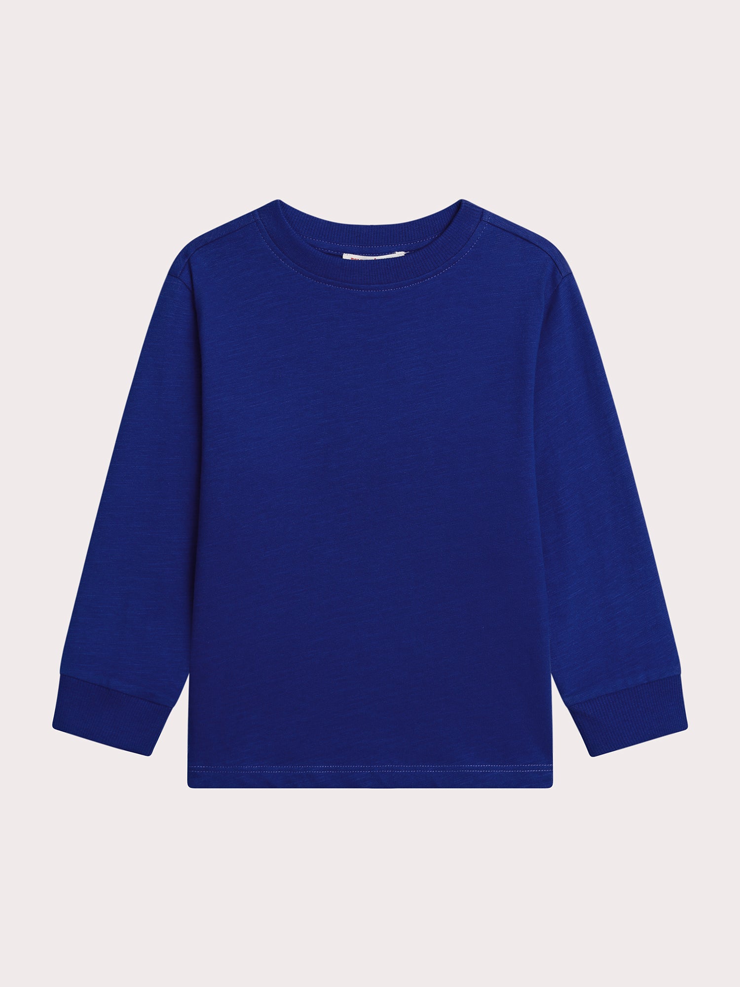 T-shirt Manches Longues Bleu Effet Peau De Pêche - 3 ans - Garçon - Du Pareil Au Même