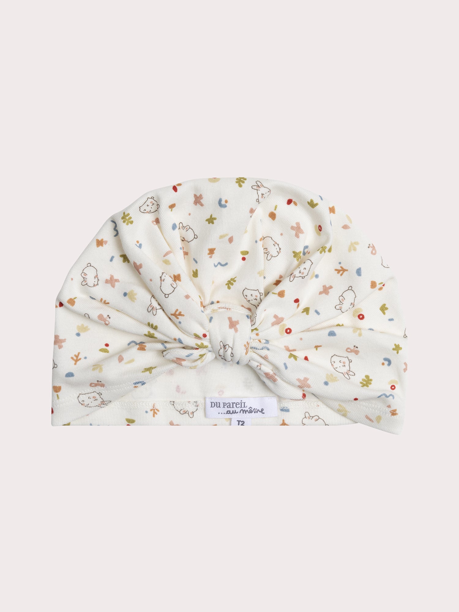 Turban Naissance Imprimé Fantaisie - T2 - Fille - Du Pareil Au Même