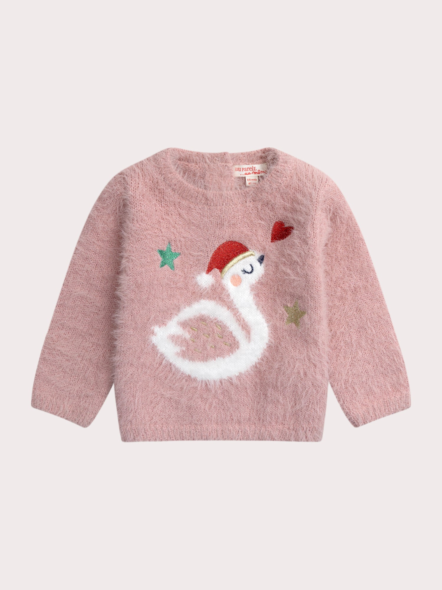 Pull Cygne Pour Bébé Fille - 18 mois - Du Pareil Au Même