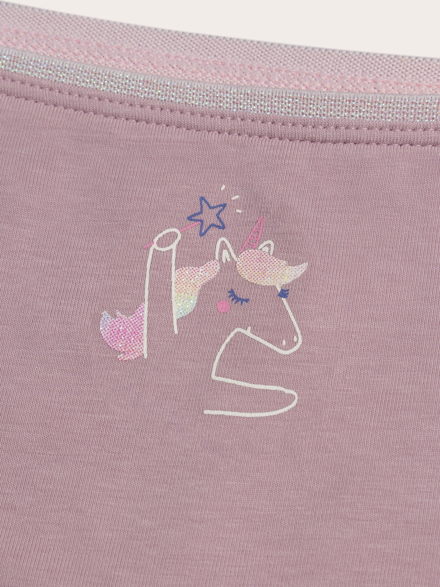 Lot de 5 shorty licornes pour enfant fille
