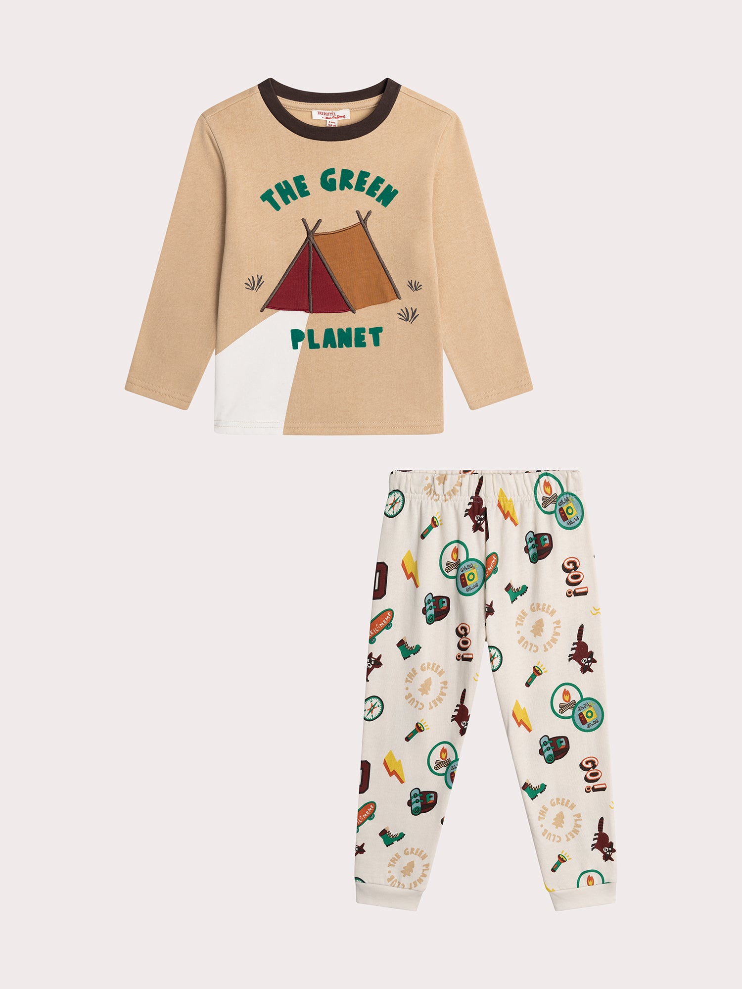 Pyjama Camping Pour pour Enfant - Garçon - Du Pareil Au Même