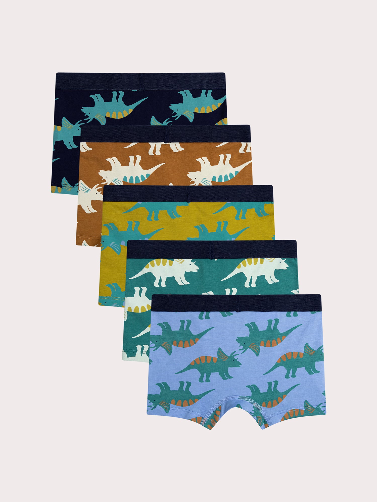 Lot de 4 boxers dinausaures  pour enfant garçon