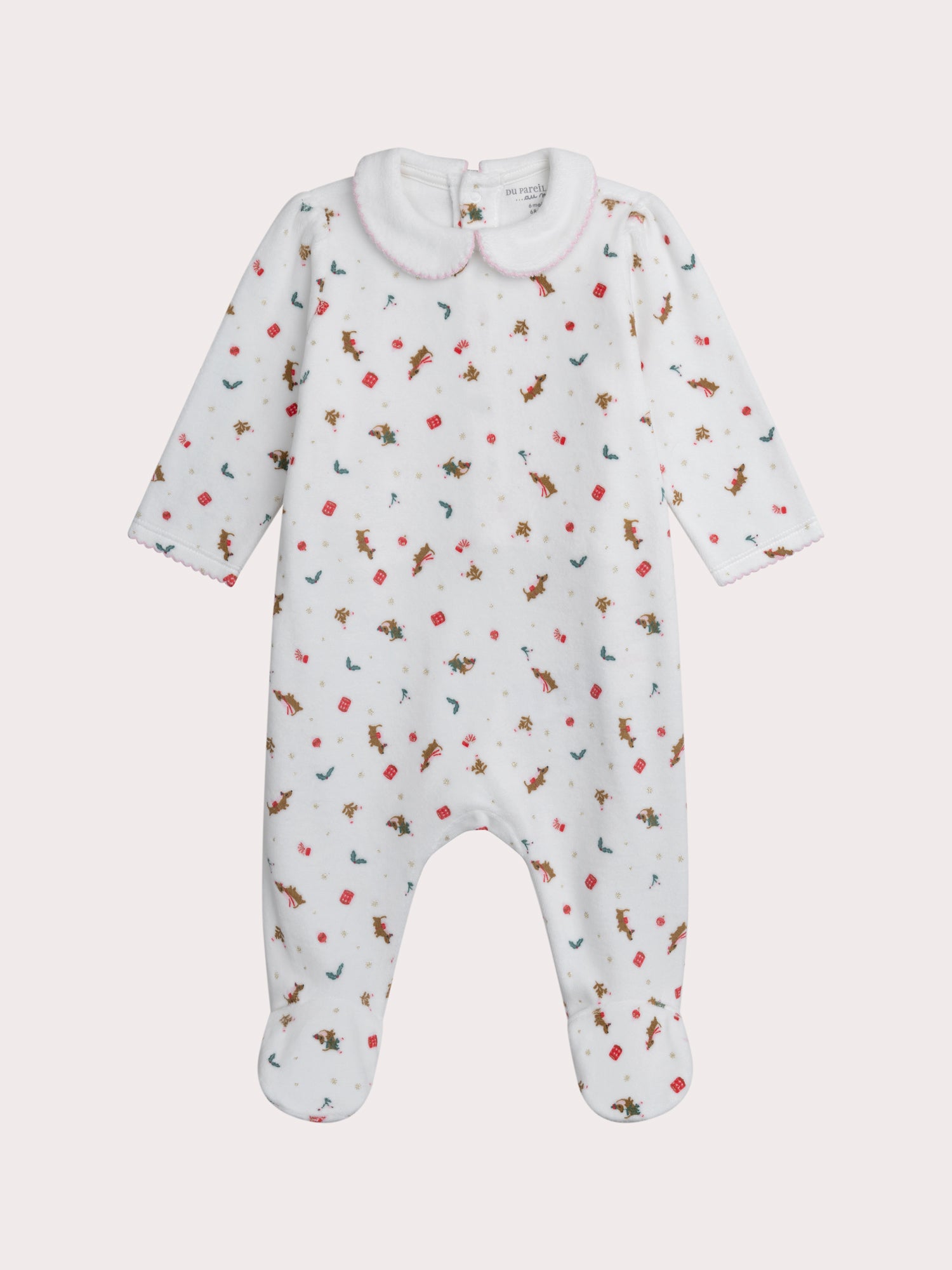 Grenouillère De Noël Pour pour Bébé - Fille - Du Pareil Au Même