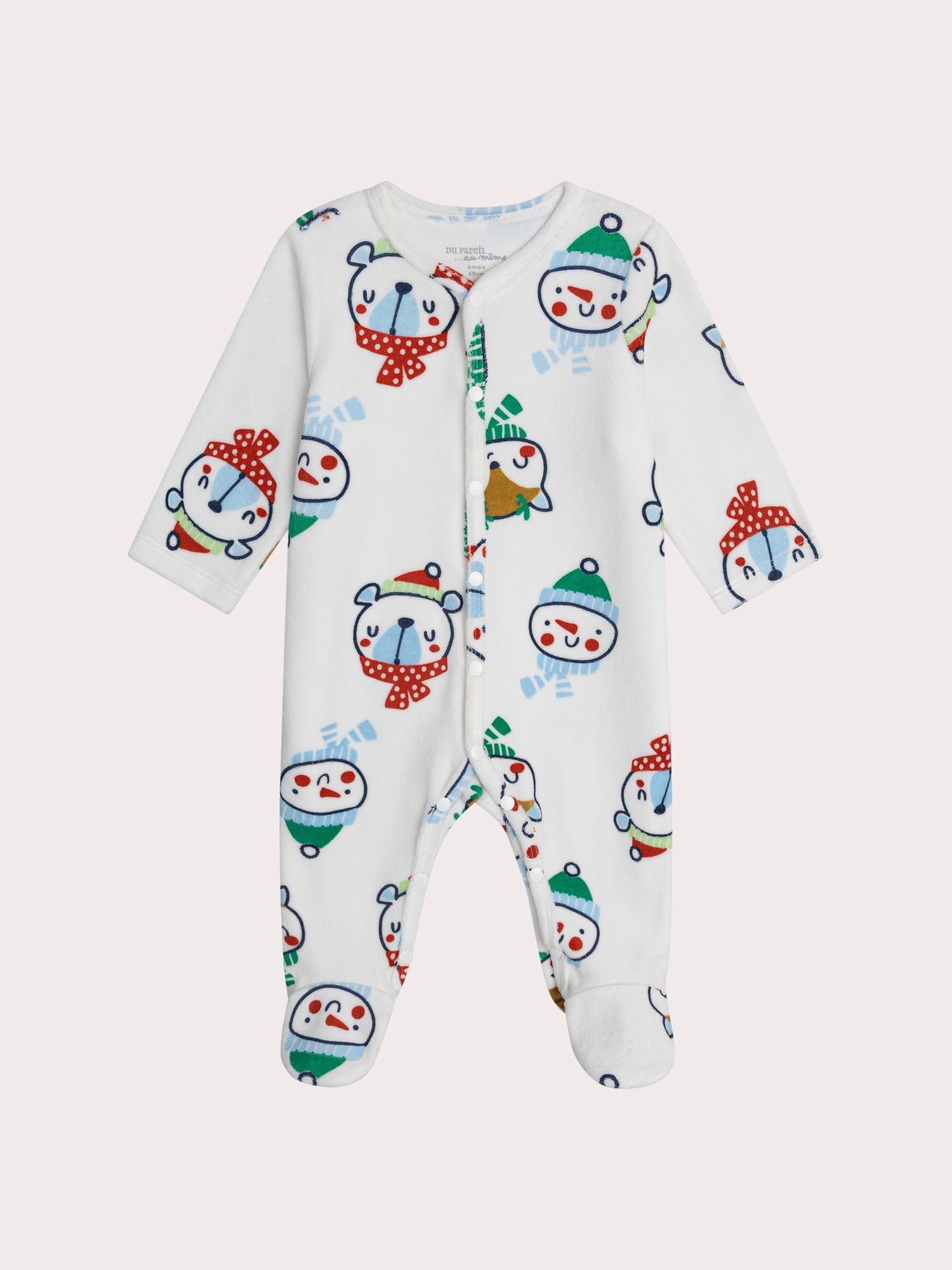 Grenouillère De Noël Pour pour Bébé - Garçon - Du Pareil Au Même