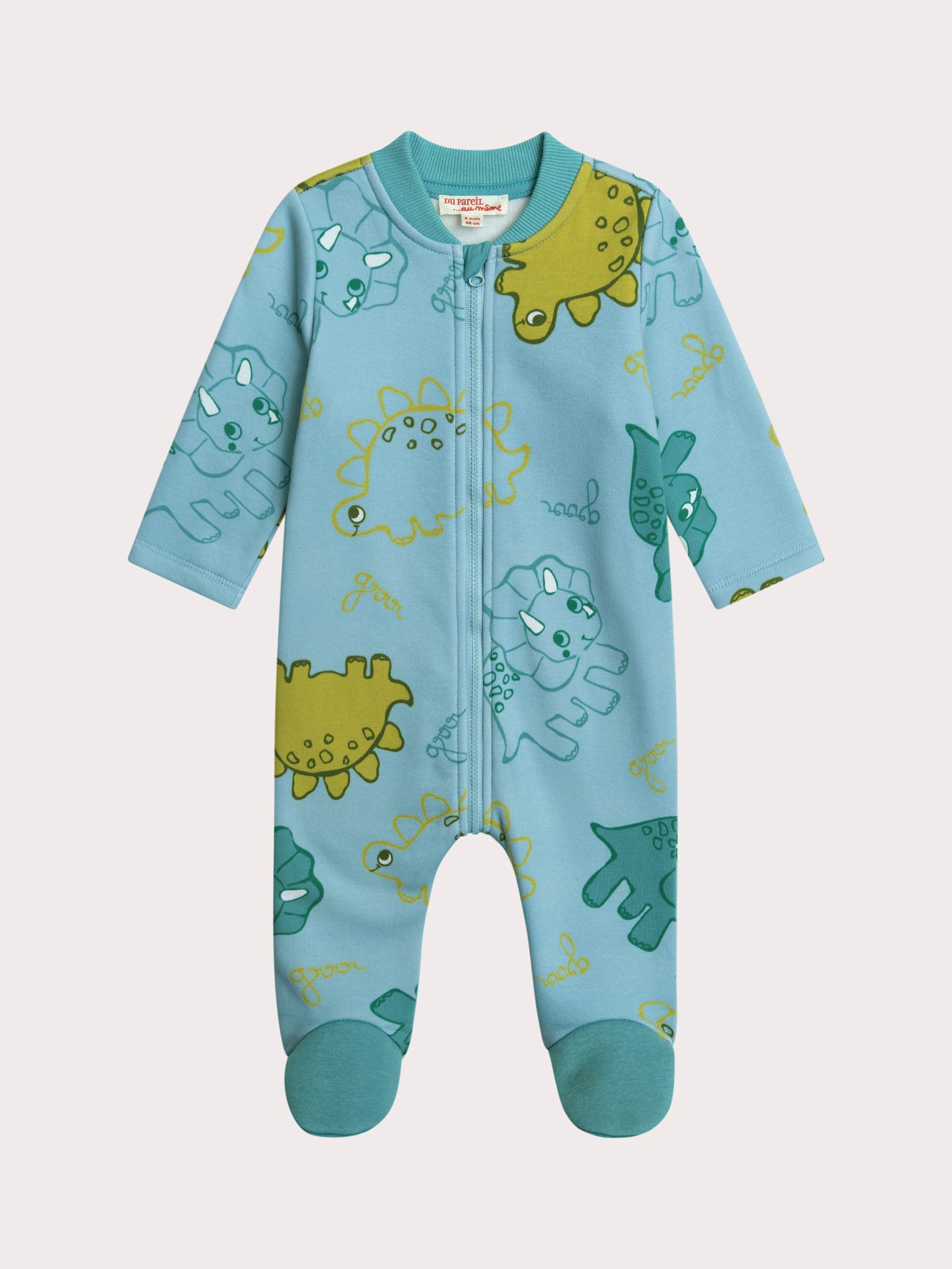 Grenouillère Dinosaure Pour pour Bébé - Garçon - Du Pareil Au Même
