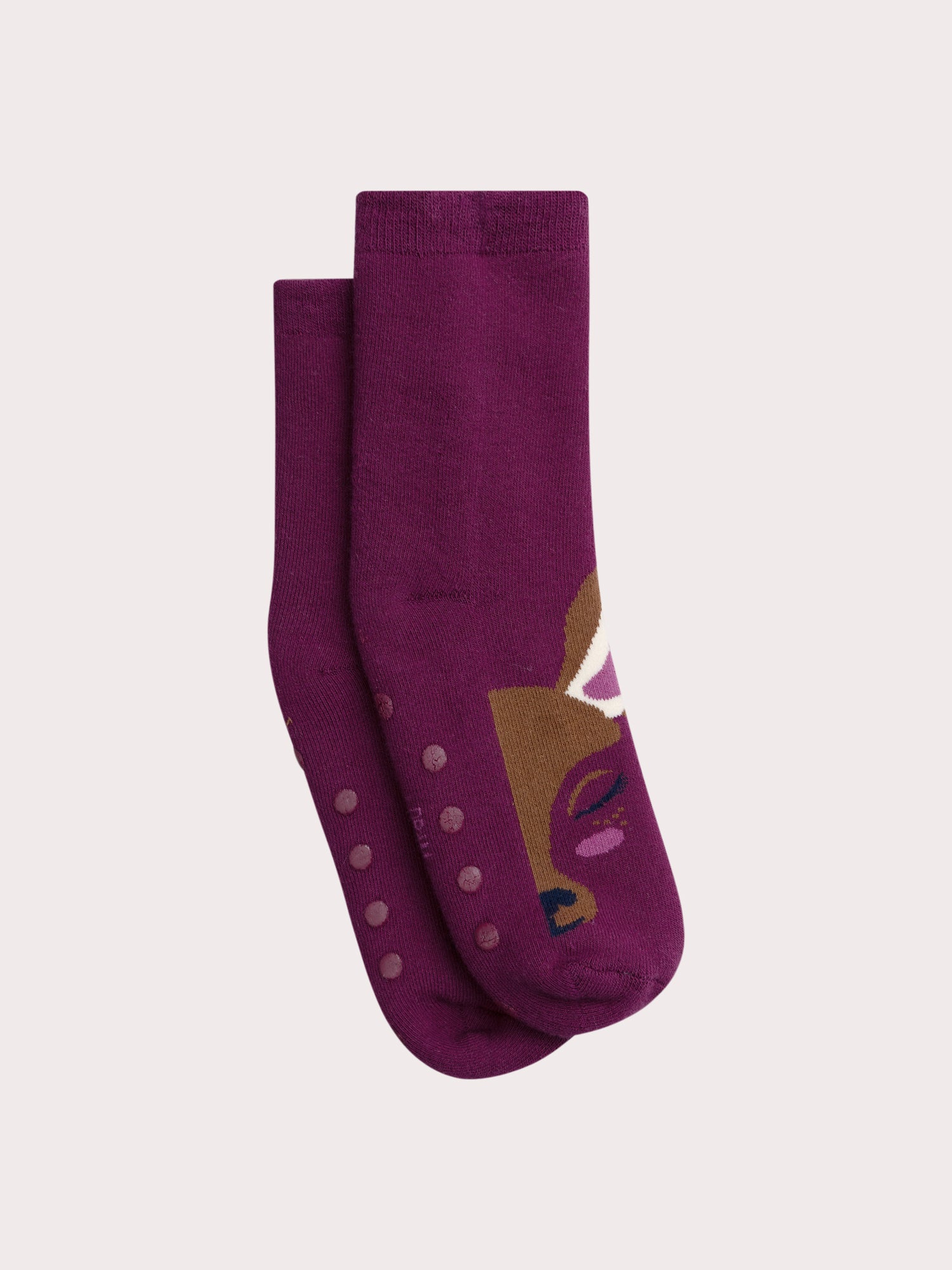 Chaussettes Chaudes & Antidérapantes Violettes Pour - Fille - Du Pareil Au Même