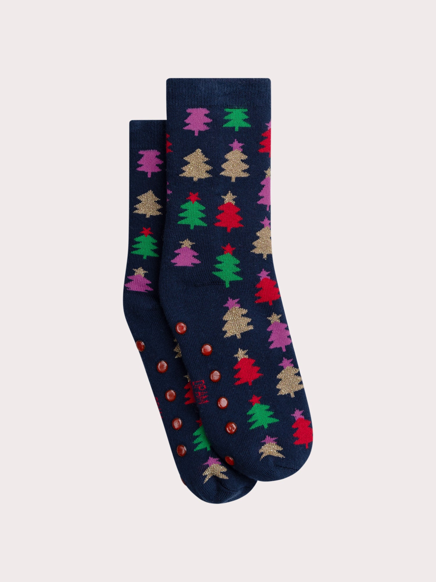 Chaussettes Chaudes & Antidérapantes Marine Pour - Fille - Du Pareil Au Même