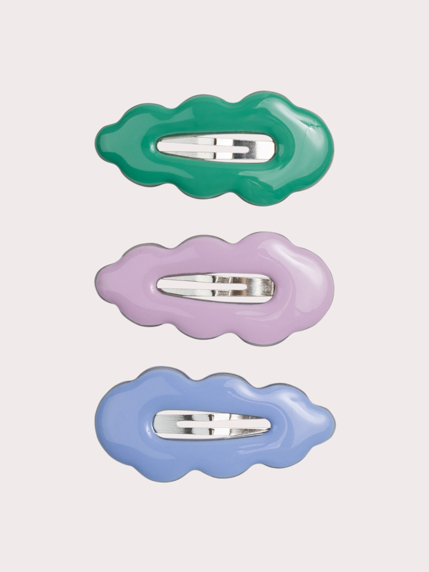 Lot De 3 Barrettes Formes Organiques Multicolores Pour - Fille - Du Pareil Au Même