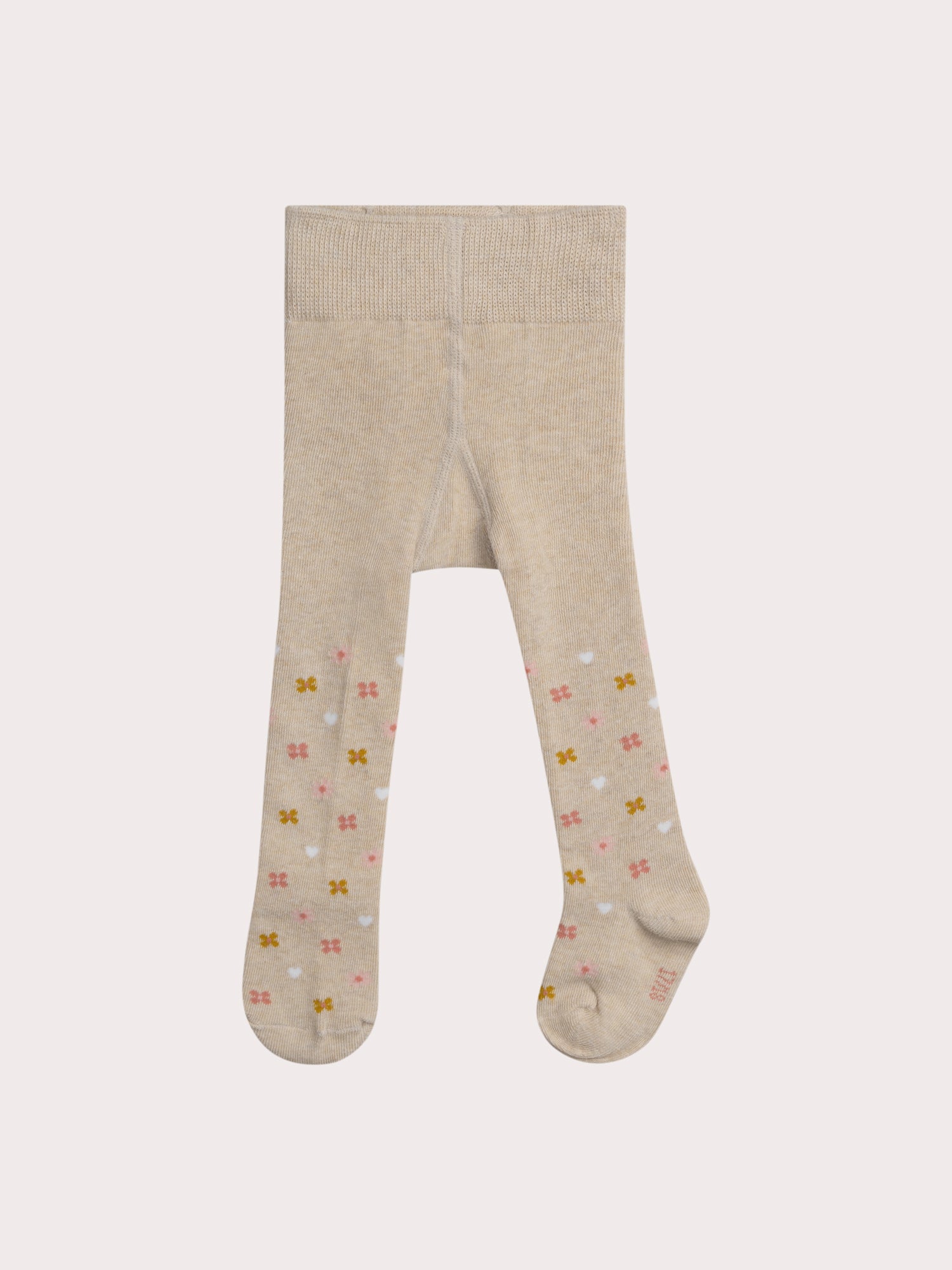 Collant Beige Foncé À Motif Fleurs Pour pour Bébé - Fille - Du Pareil Au Même