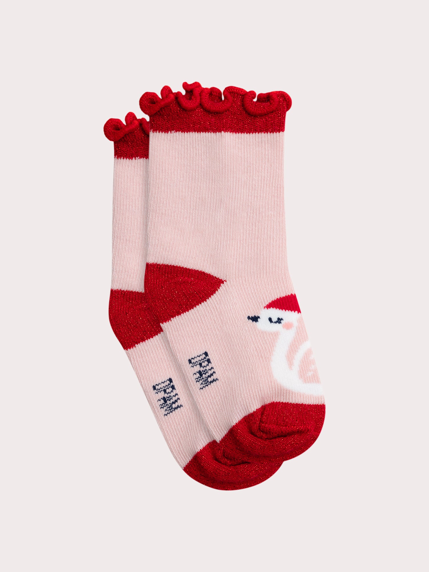 Chaussettes Nudes Motif Cygne Pour pour Bébé - Fille - Du Pareil Au Même