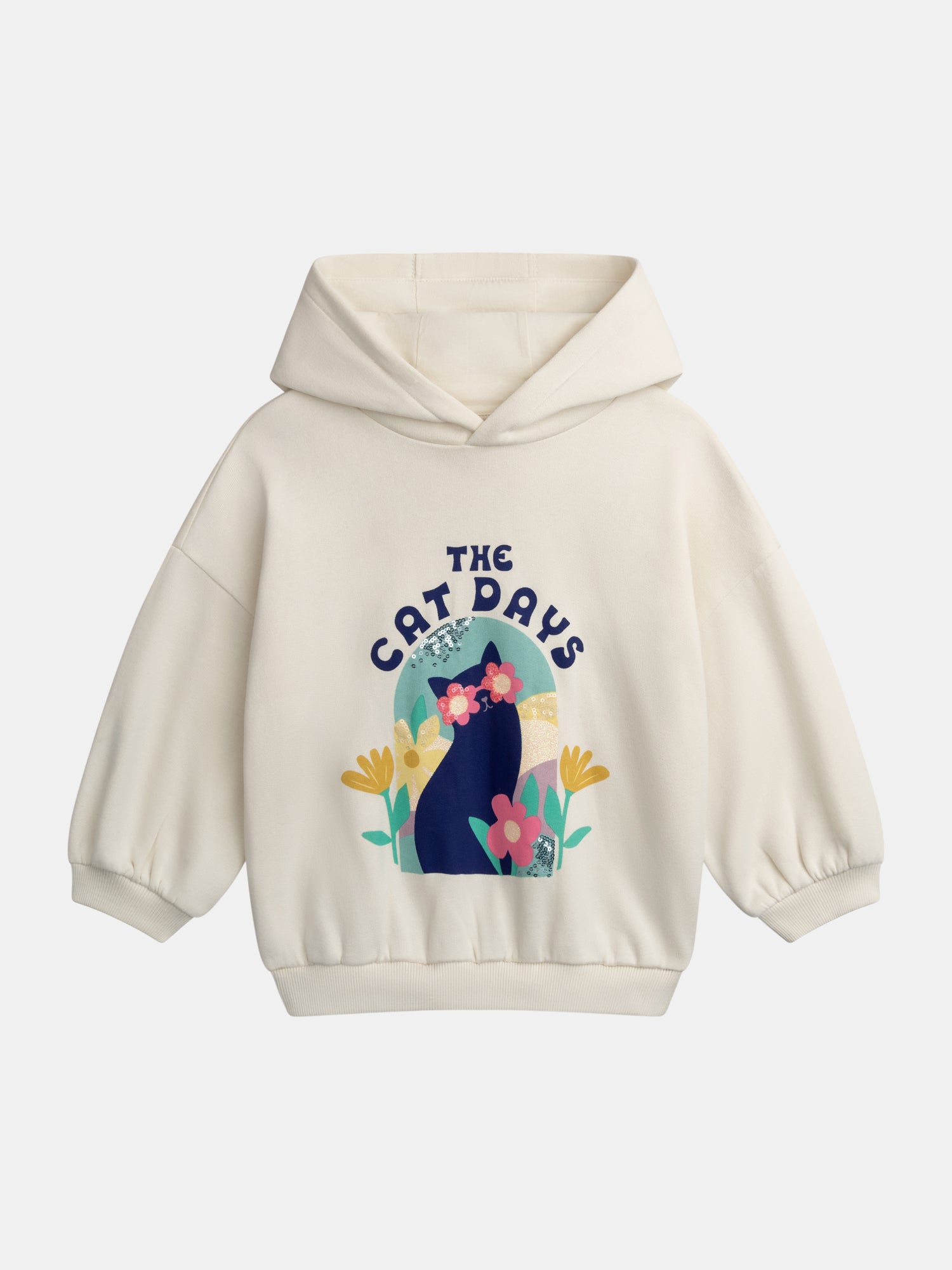 Sweat À Capuche Animation Chat Pour - Fille - Du Pareil Au Même