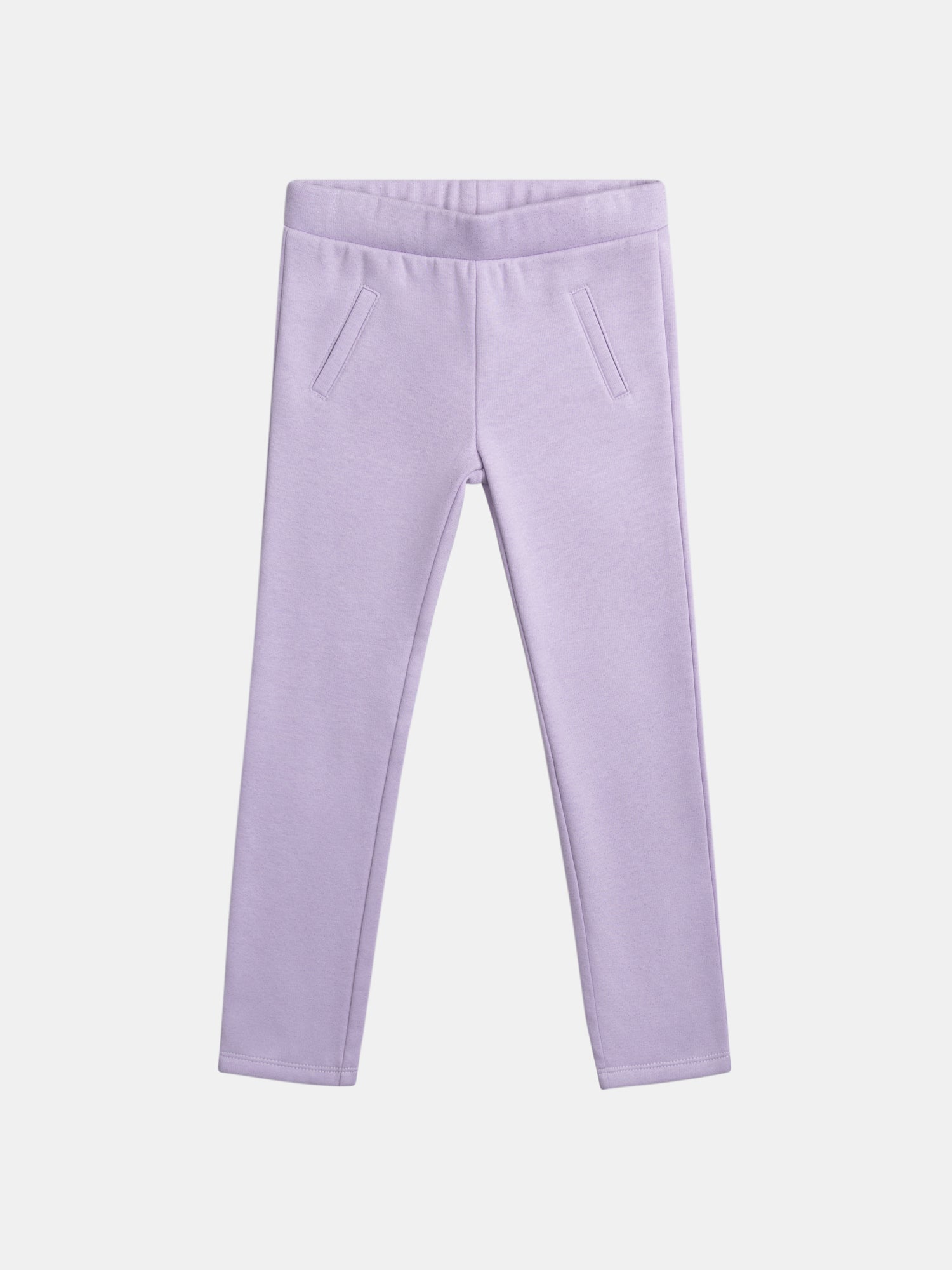Pantalon En Molleton Doublé Chaud Violet Pour - Fille - Du Pareil Au Même