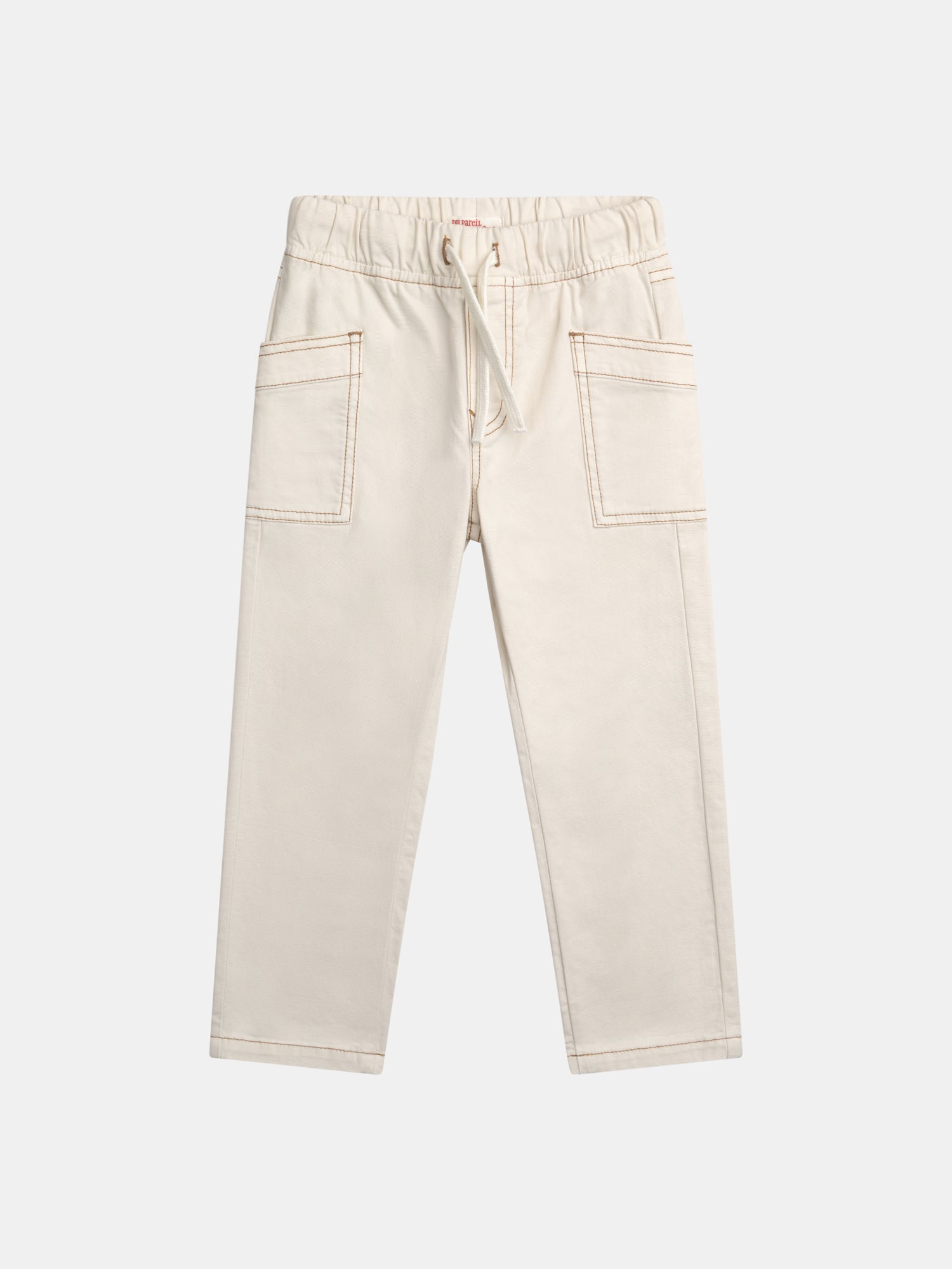 Pantalon Beige À Poches Pour - Garçon - Du Pareil Au Même