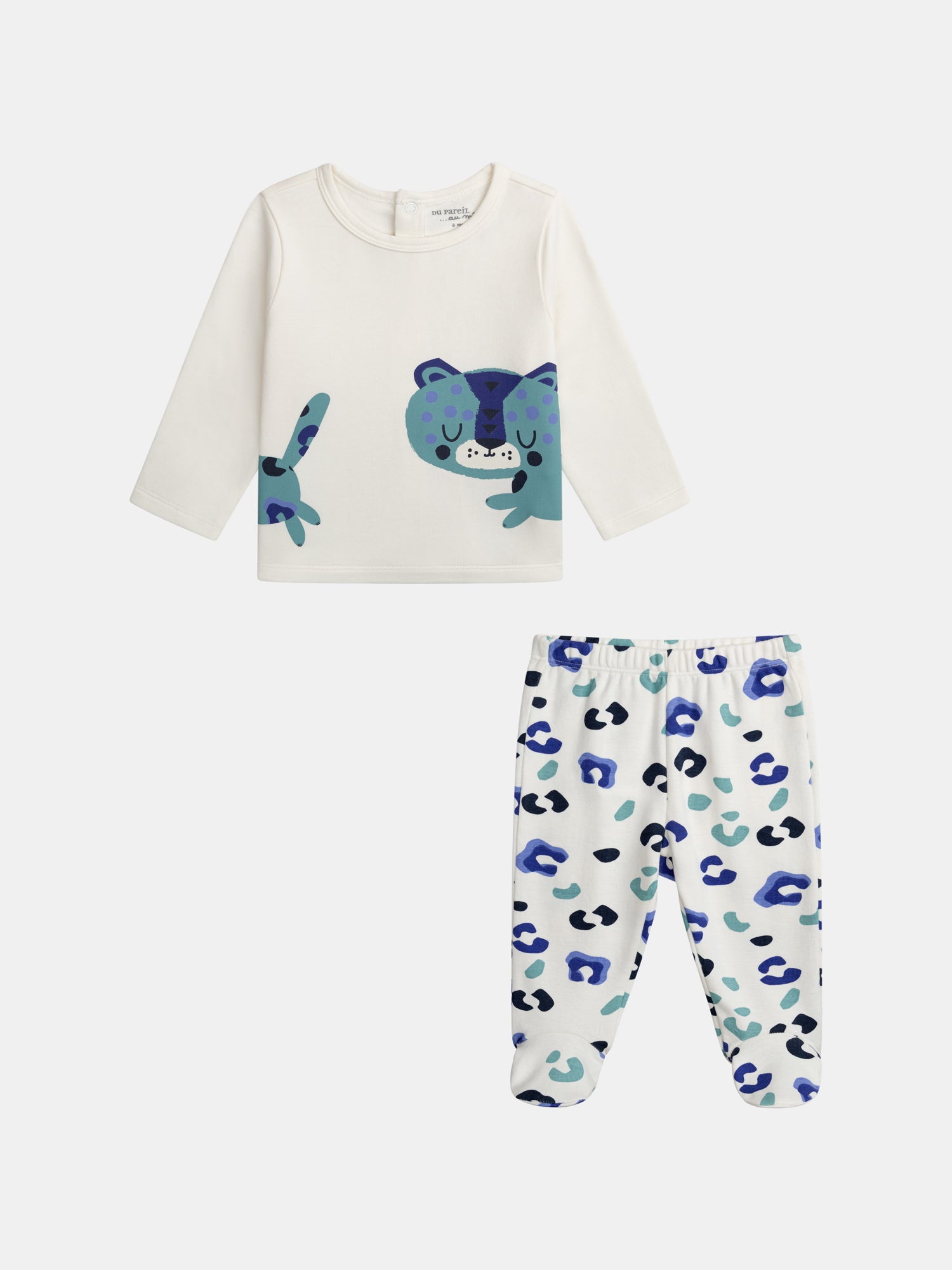 Pyjama "léopard" Pour pour Bébé - Garçon - Du Pareil Au Même