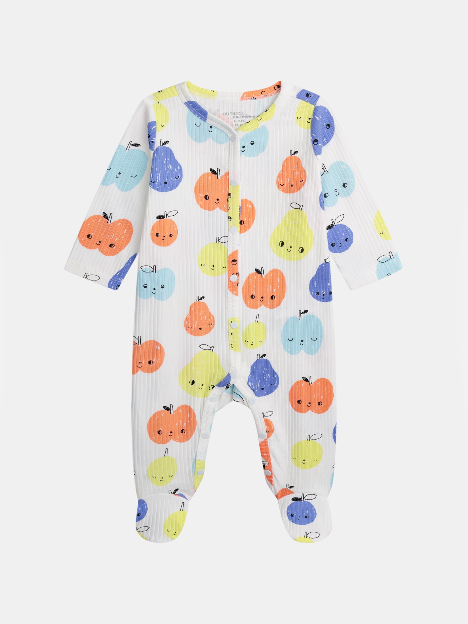 Grenouillère À Motifs Fruits Pour pour Bébé - Garçon - Du Pareil Au Même