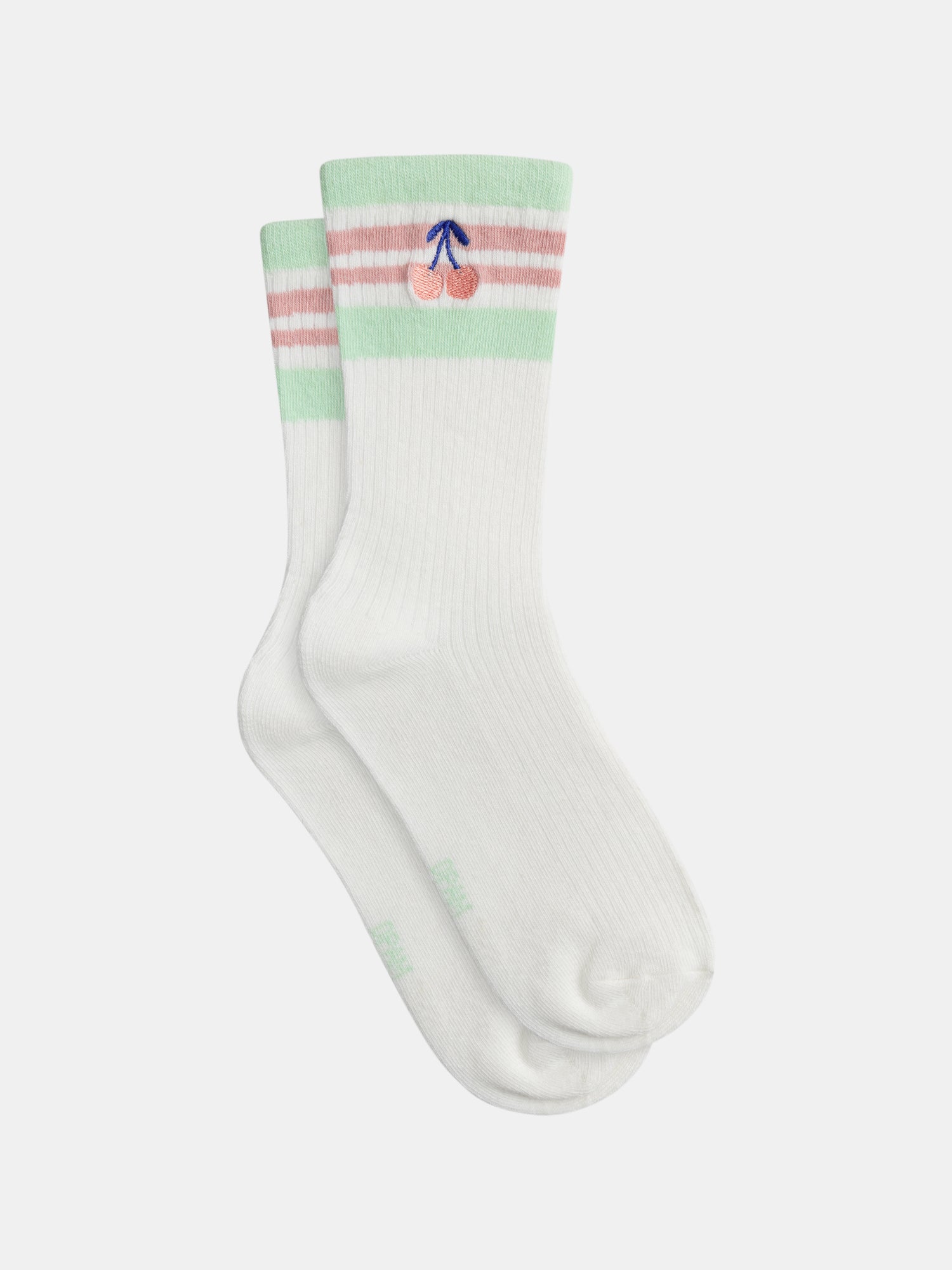 Chaussettes Tennis Motif Cerise Pour - Fille - Du Pareil Au Même