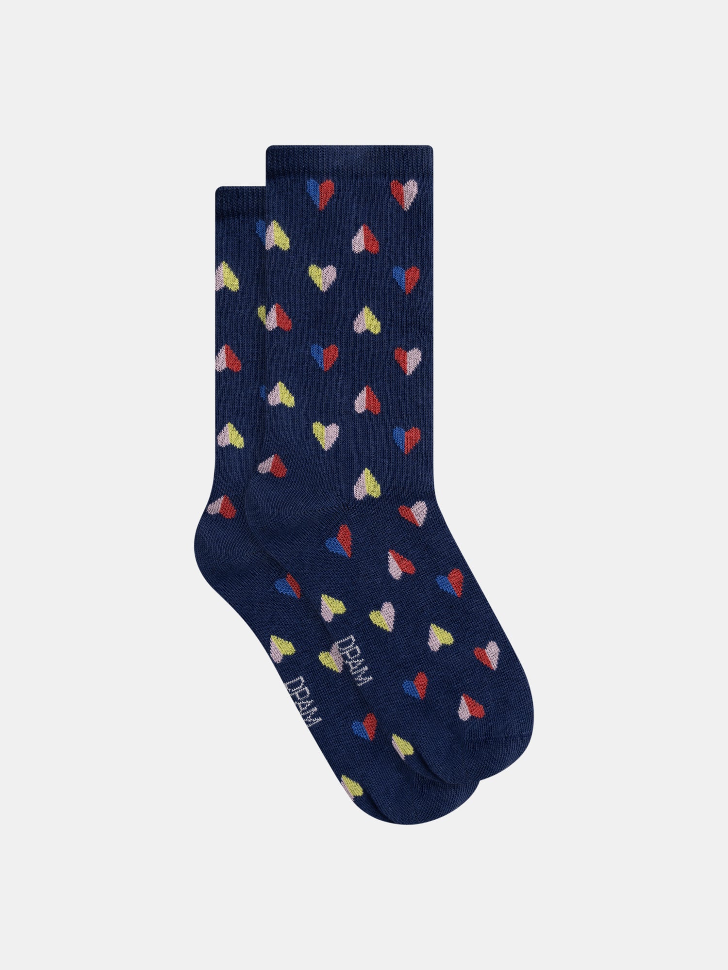 Chaussettes Marine À Cœurs Pour - Fille - Du Pareil Au Même