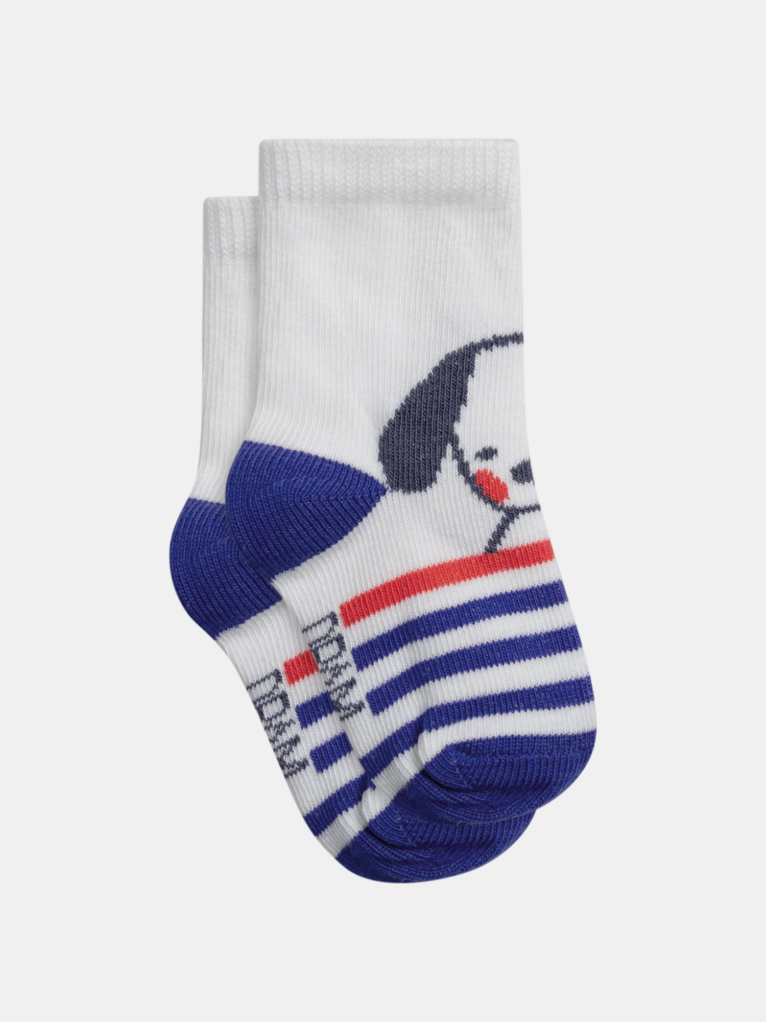 Chaussettes Rayées Motif Chien Pour pour Bébé - Garçon - Du Pareil Au Même
