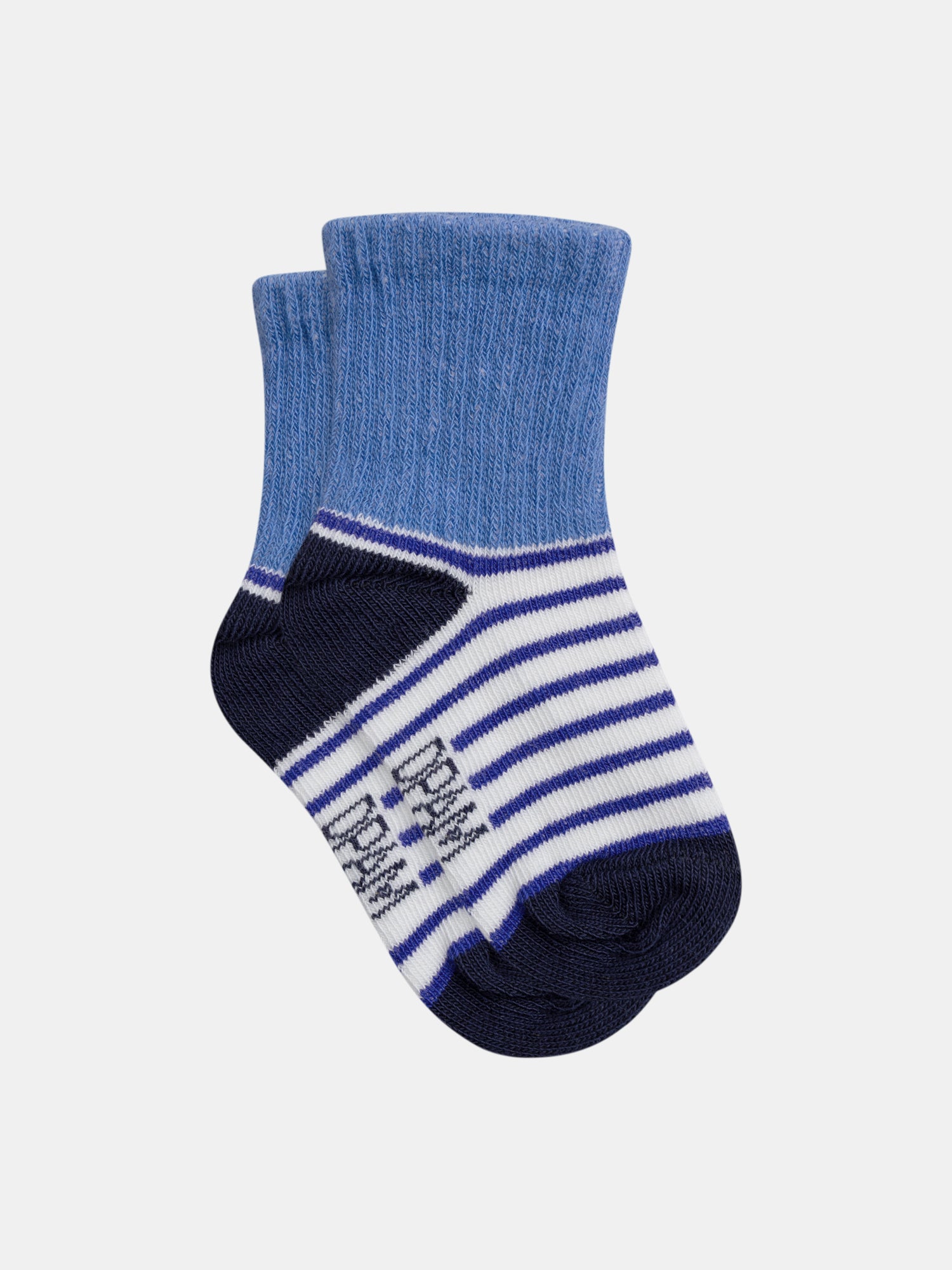 Chaussettes À Rayures Bleues Pour pour Bébé - Garçon - Du Pareil Au Même