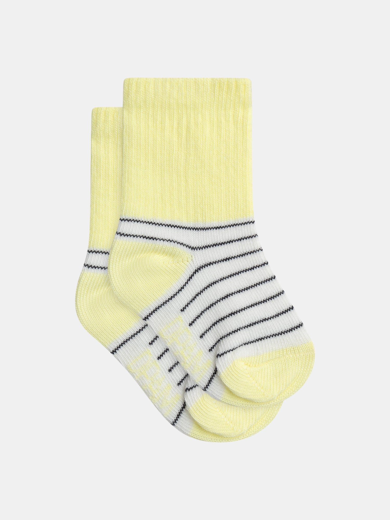 Chaussettes Jaunes À Rayures Pour - Garçon - Du Pareil Au Même