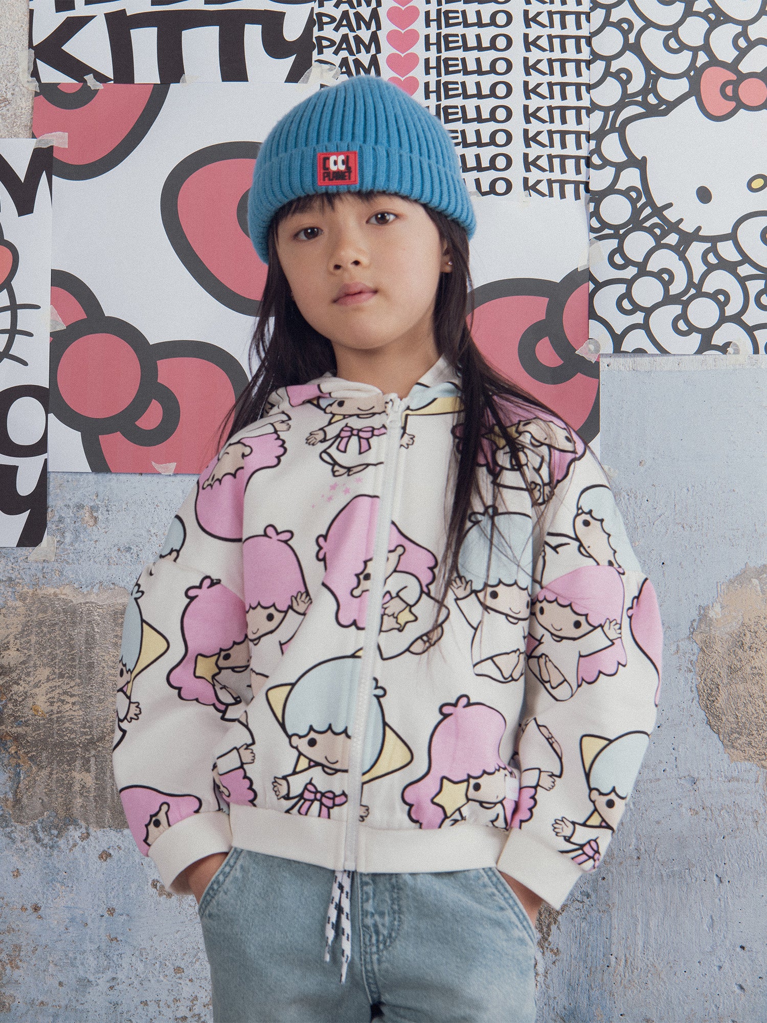 Sweat Blanc Imprimé Little Twin Stars - 8 ans - Fille - Du Pareil Au Même
