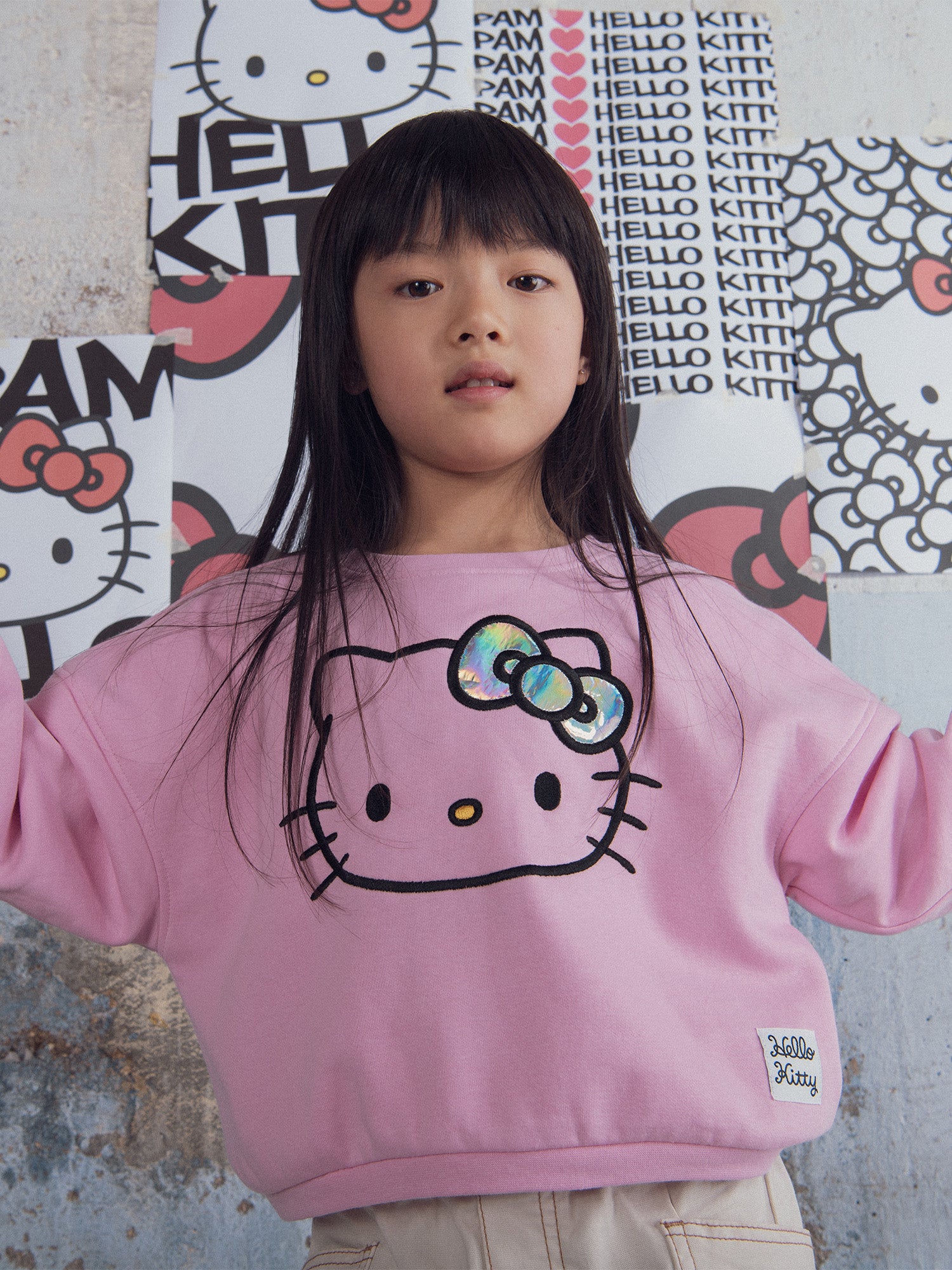 Sweat Rose Hello Kitty - 12 ans - Fille - Du Pareil Au Même