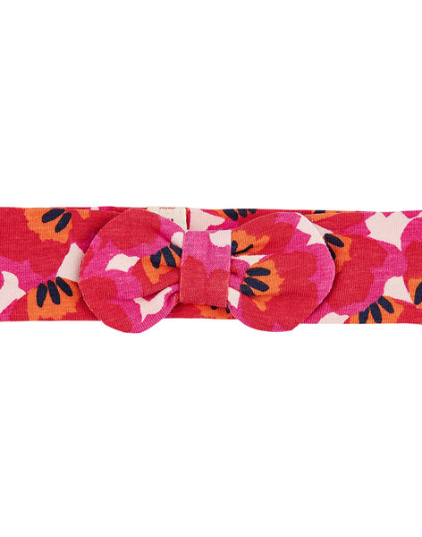 Bandeau Bebe Fille Fleur Rouge Et Orange Spring Days Dpam