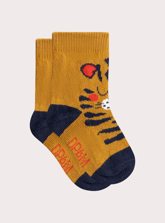 Chaussettes Jaune VYUKOCHO / 24WI10G4SOQB101