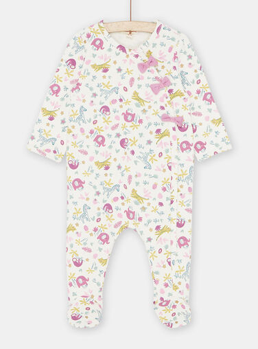 pyjama bebe garcon en velours motif pingouin multicolore bebe