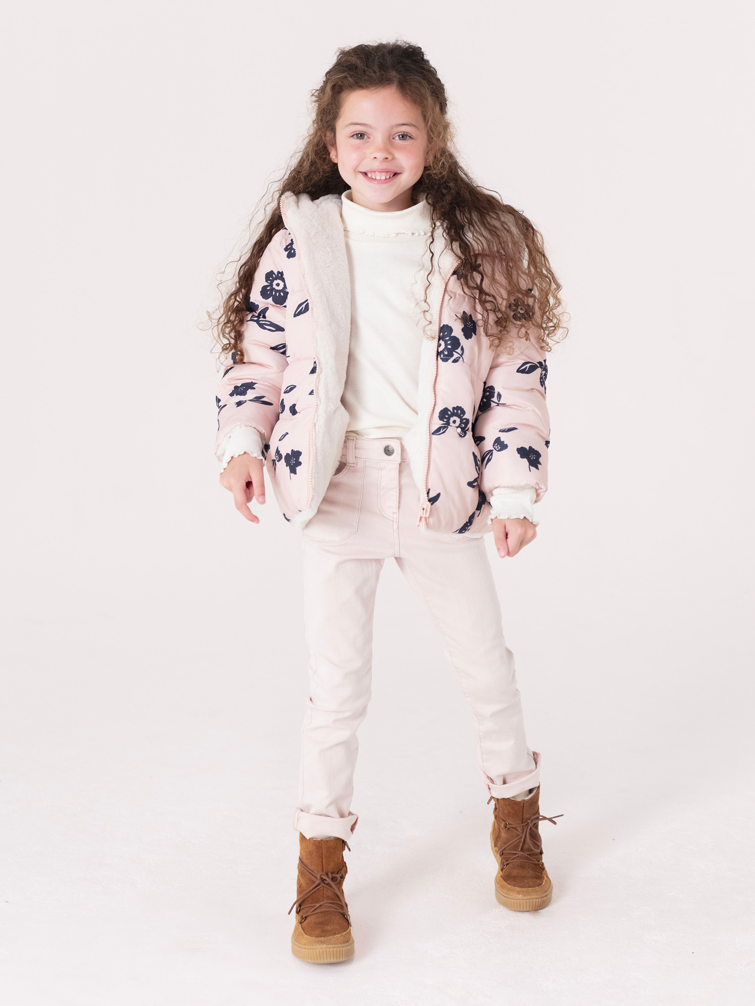 Manteau dpam bebe fille sale